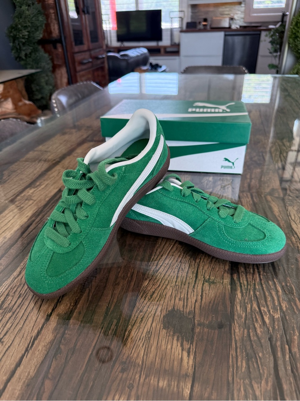 Puma Palermo Sneakers - Archive Green/White - Women’s US 6/ Eur 38 - NEW